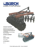 Burch Disk Harrow - 220 SERIES 2 LIFT - Burch Implements